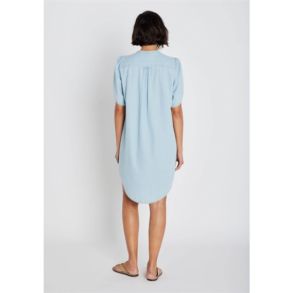 Heartmade HMHerle Kjole, Light Blue Denim